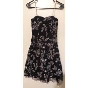 Black and white dress